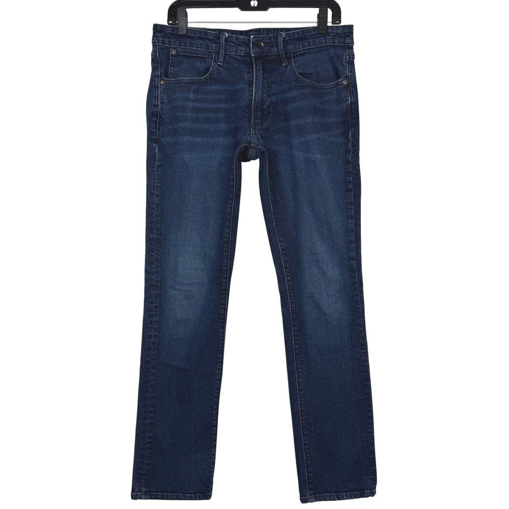 Bonobos Jeans Mens 31x32 (Actual 30") Slim Fit Stretch Dark Blue Wash Denim